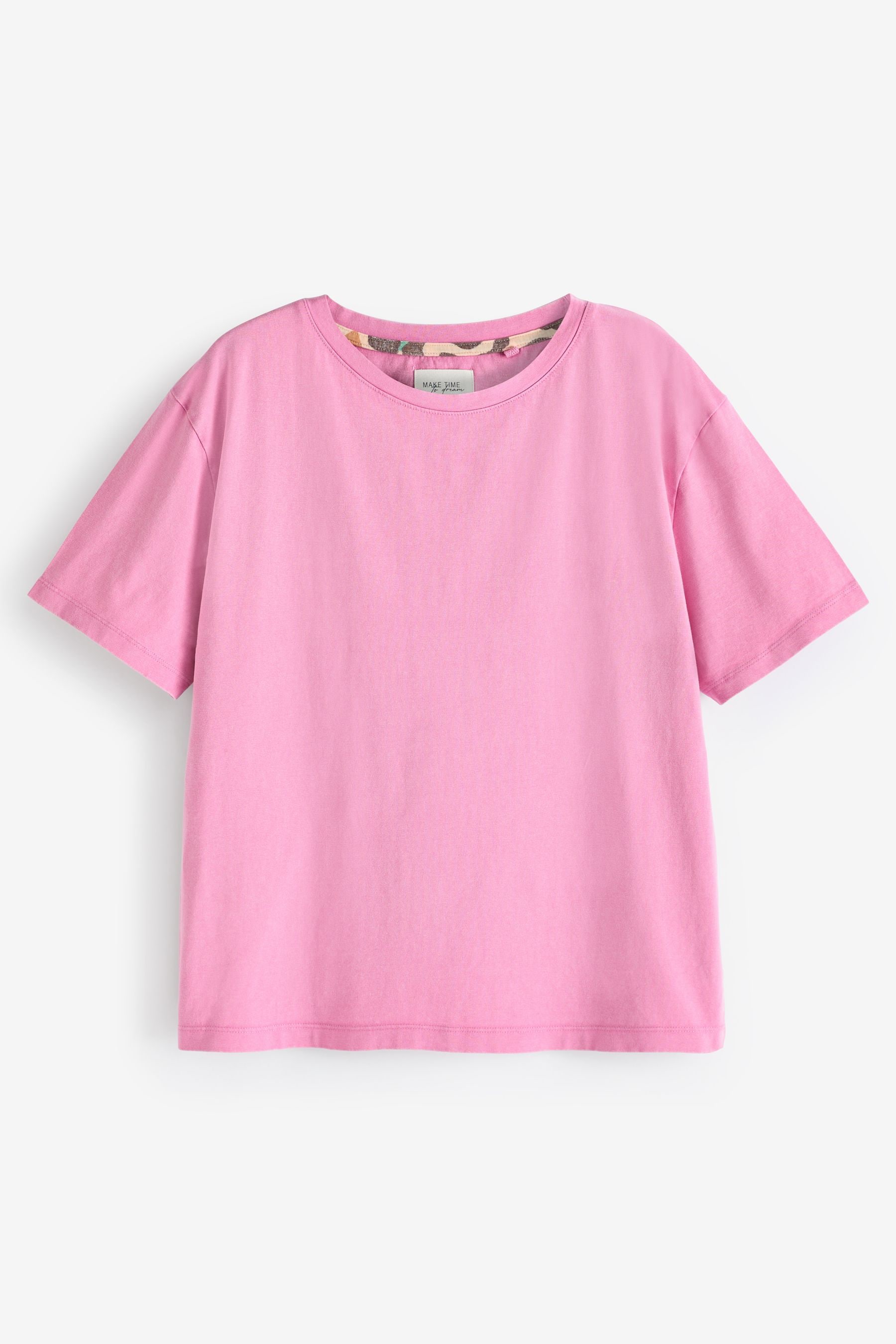 Rosa animalier  - Pigiama corto in cotone