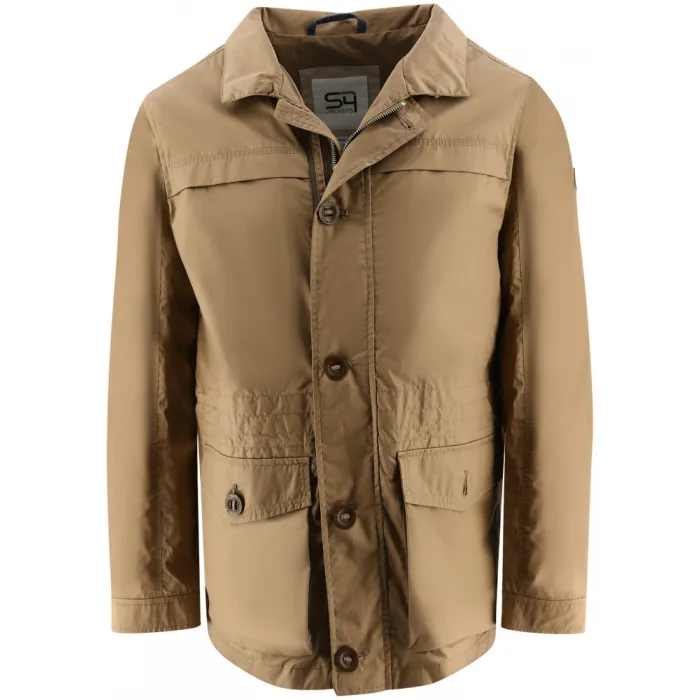 S4 cappotto estivo mezzo lungo sabbia