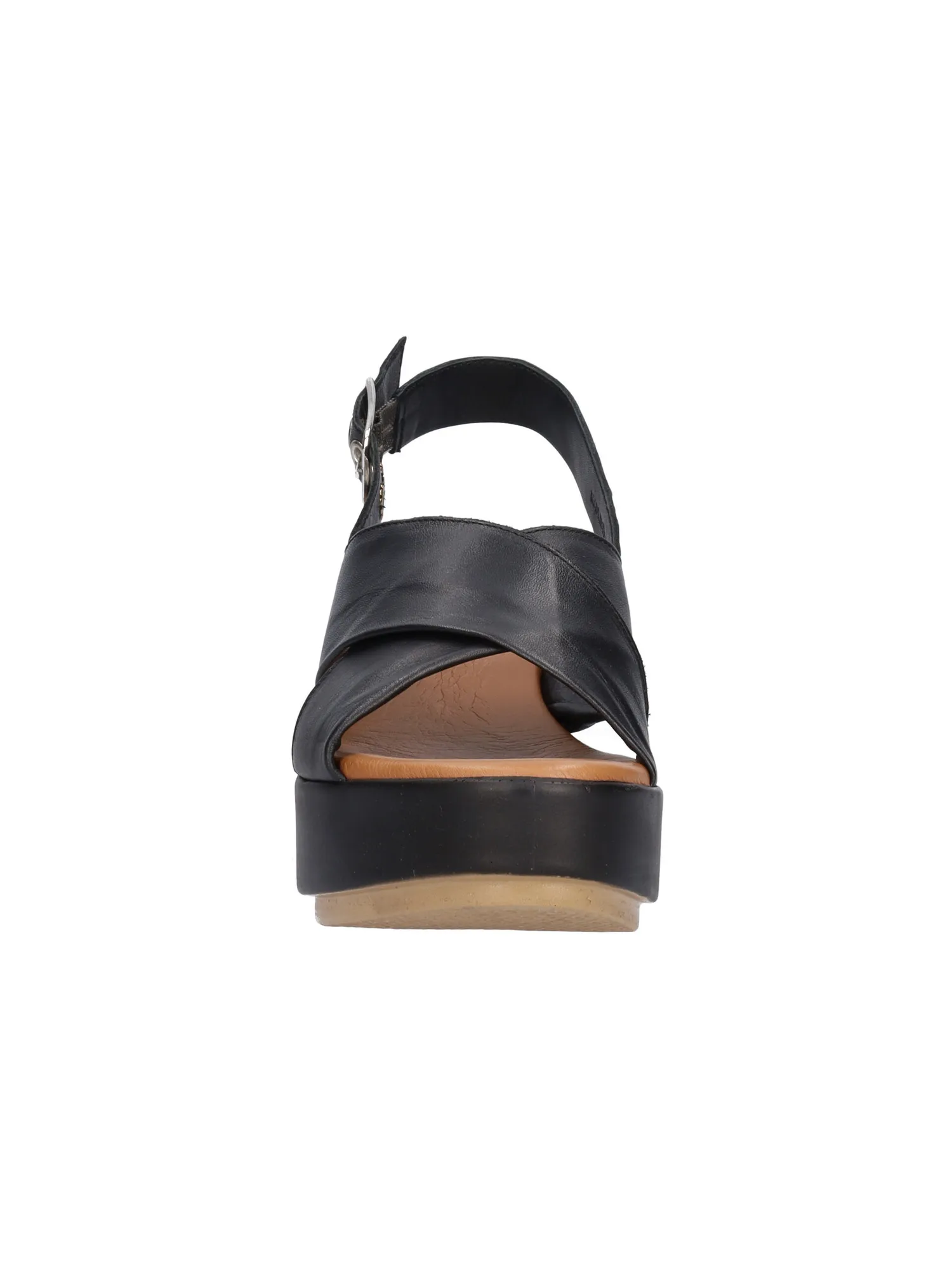 Sandalo con zeppa Lumberjack Johanna da donna nero