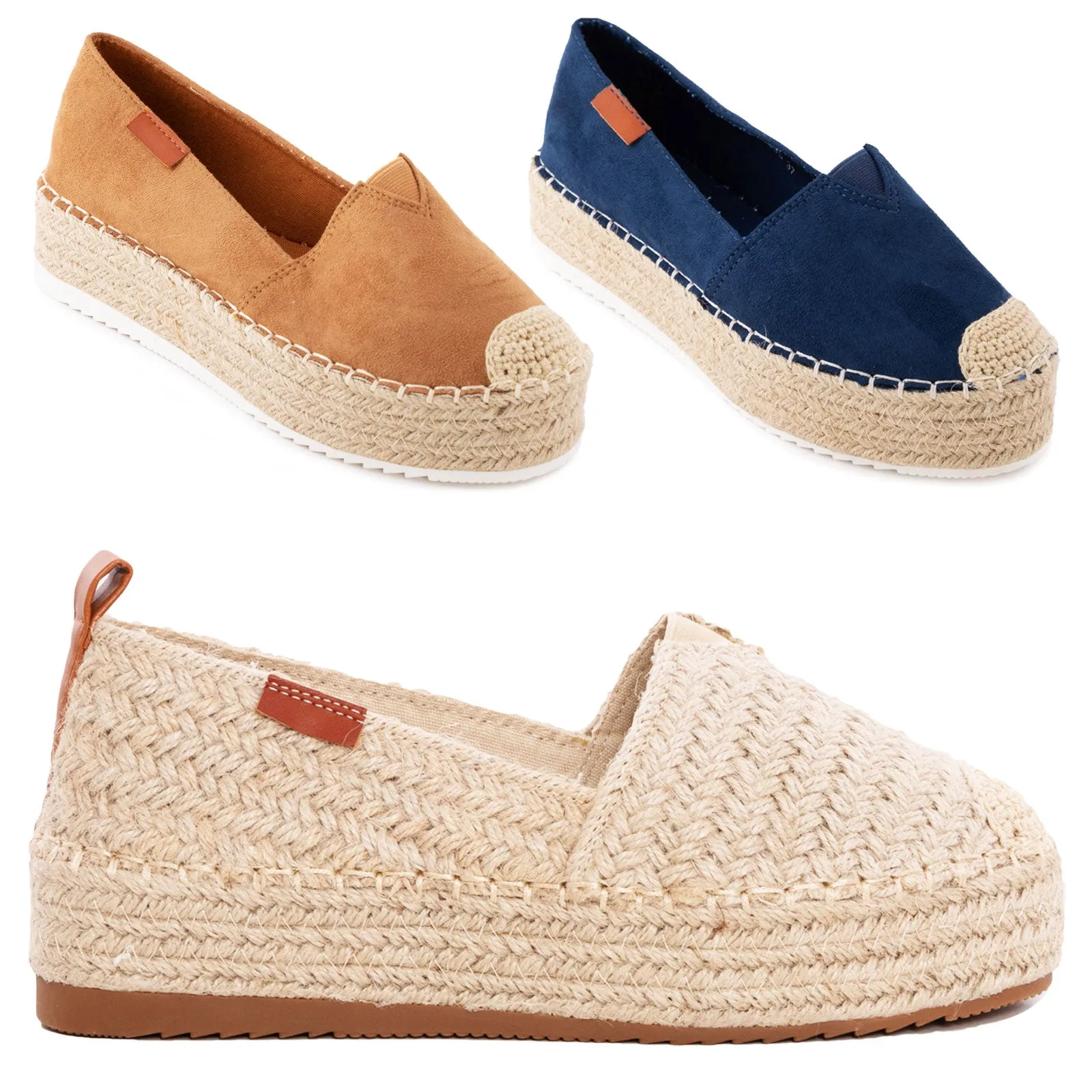 Scarpe donna stile espadrillas A8696