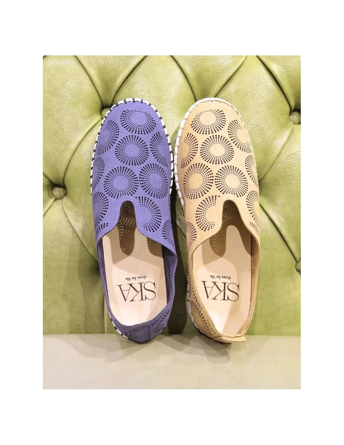 Scarpe senza lacci, in pelle vegan