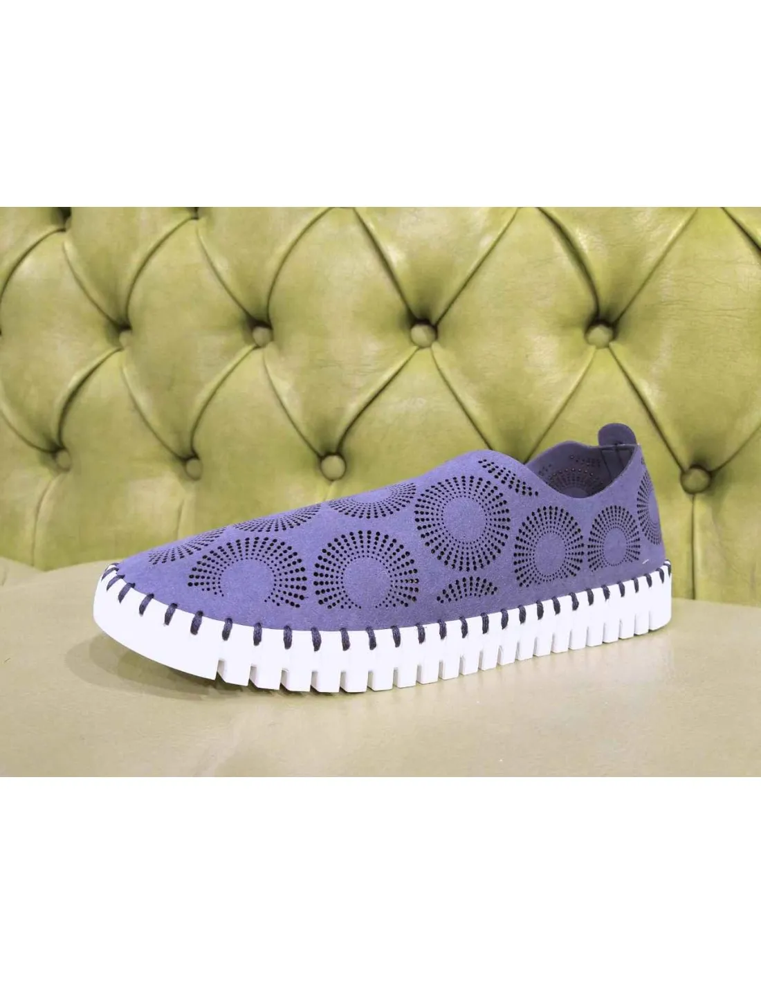 Scarpe senza lacci, in pelle vegan
