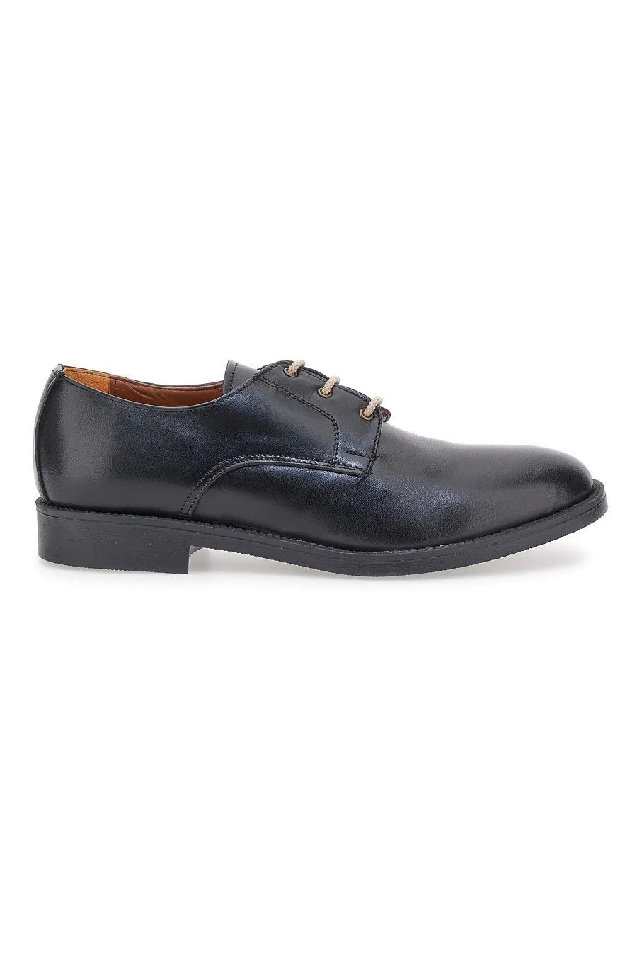 Scarpe Stringate in Pelle Nera Pittarello 0728
