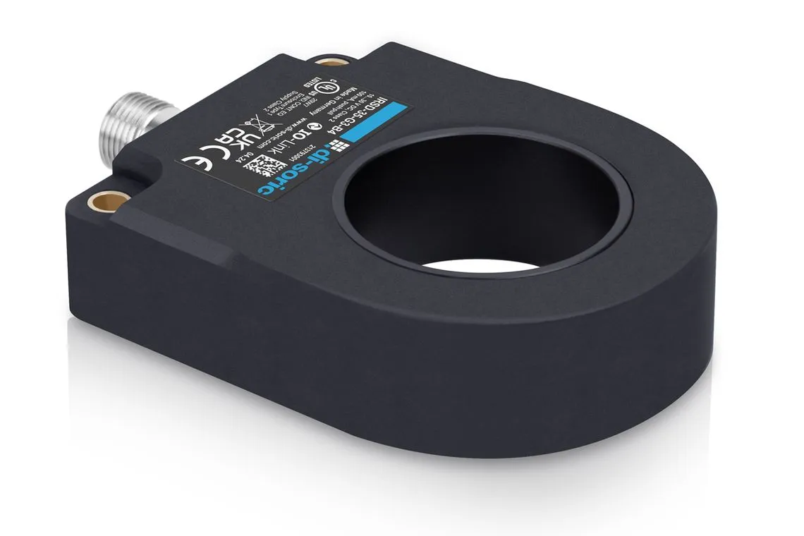 Sensore di prossimità induttivo Ad anello Di-Soric, M12, 10 → 30 V dc
