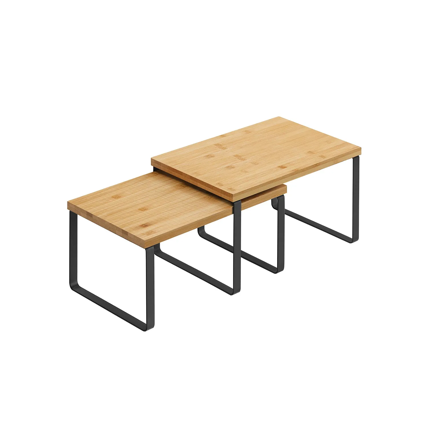 Set di 2 Organizzatori da Cucina Espandibili