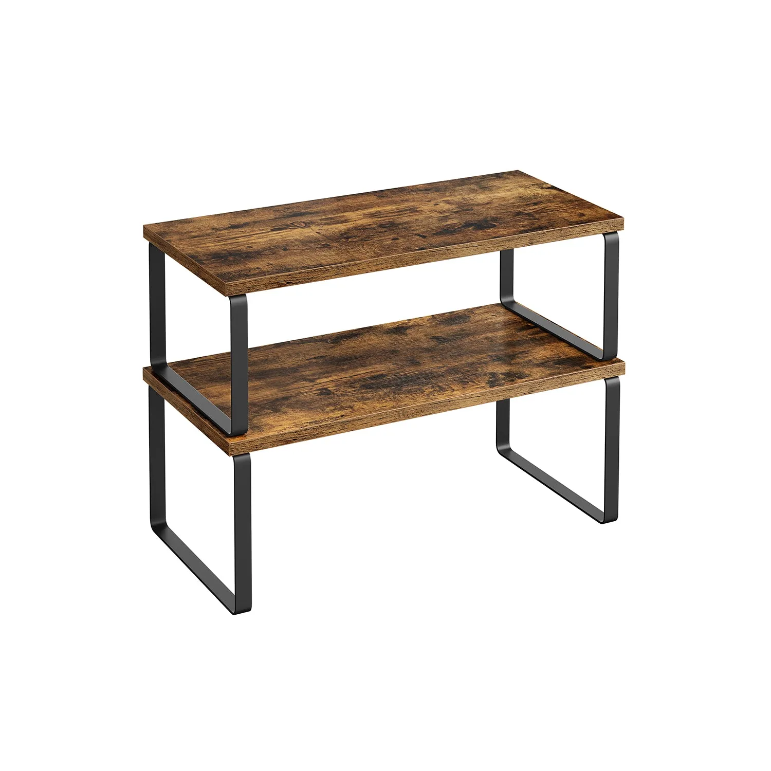Set di 2 Organizzatori da Cucina Espandibili