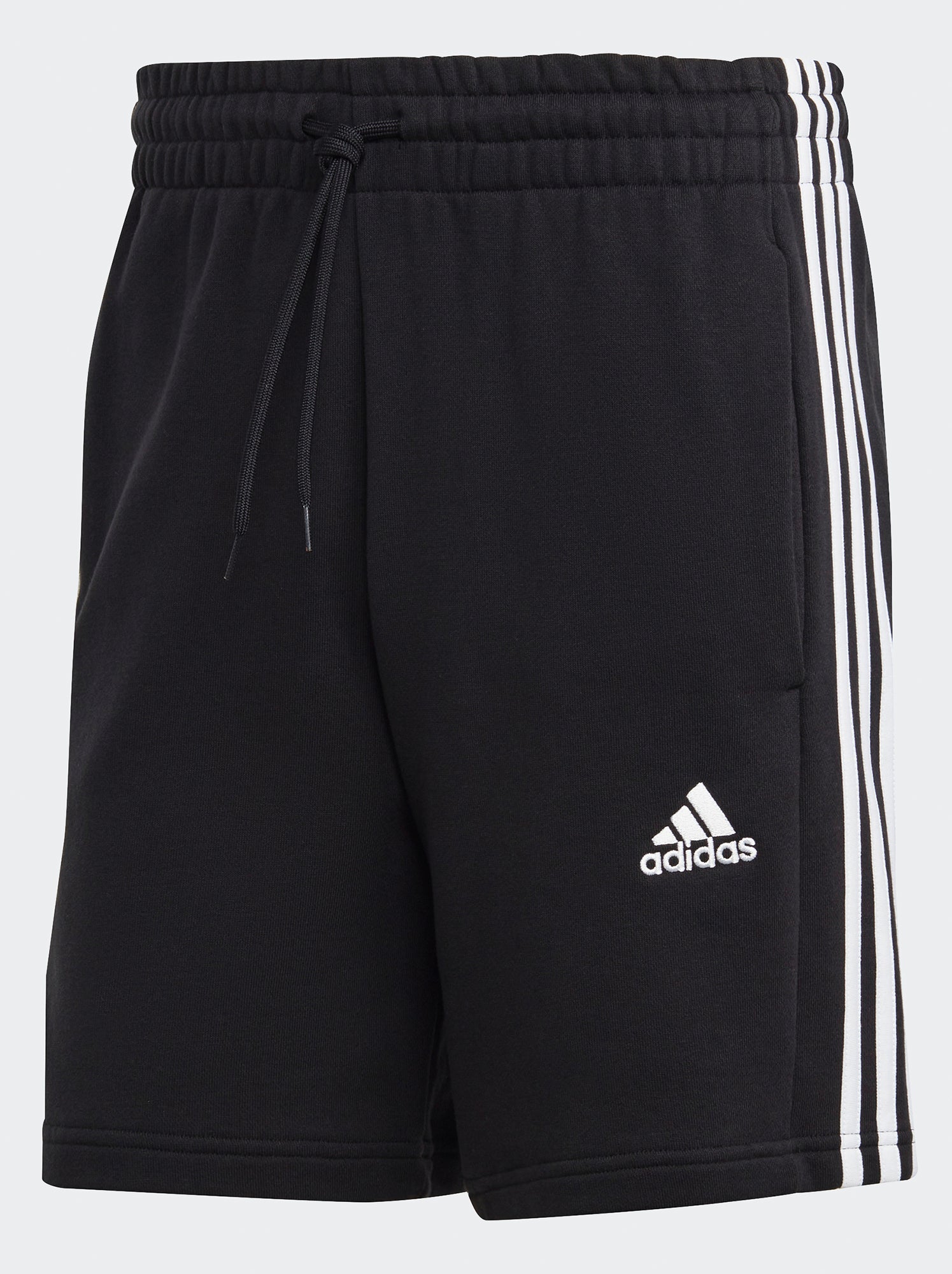 Shorts in french terry 'adidas' - NERO