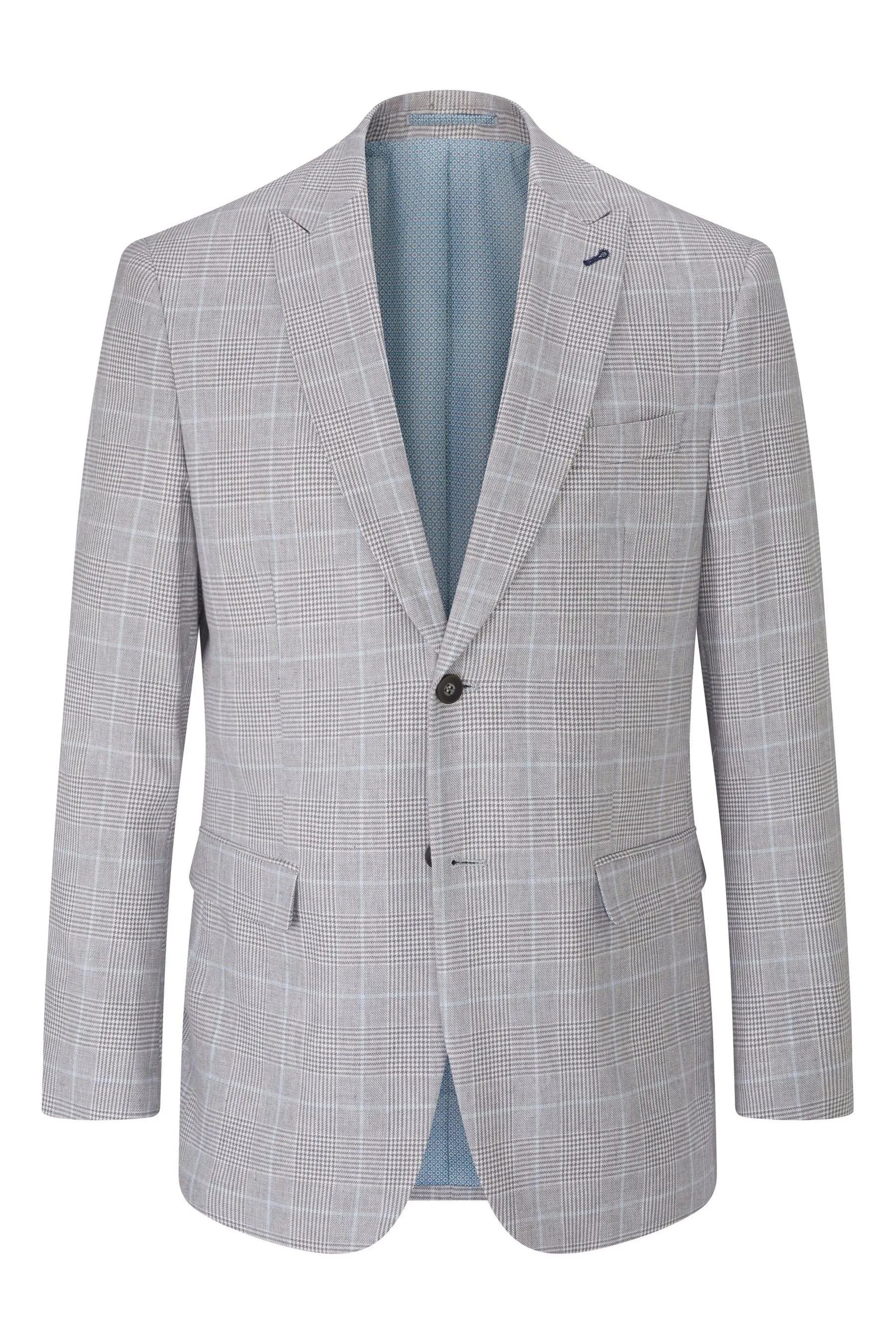 Skopes Vestibilità sartoriale - Grayson - Blend A quadri Giacca in lino