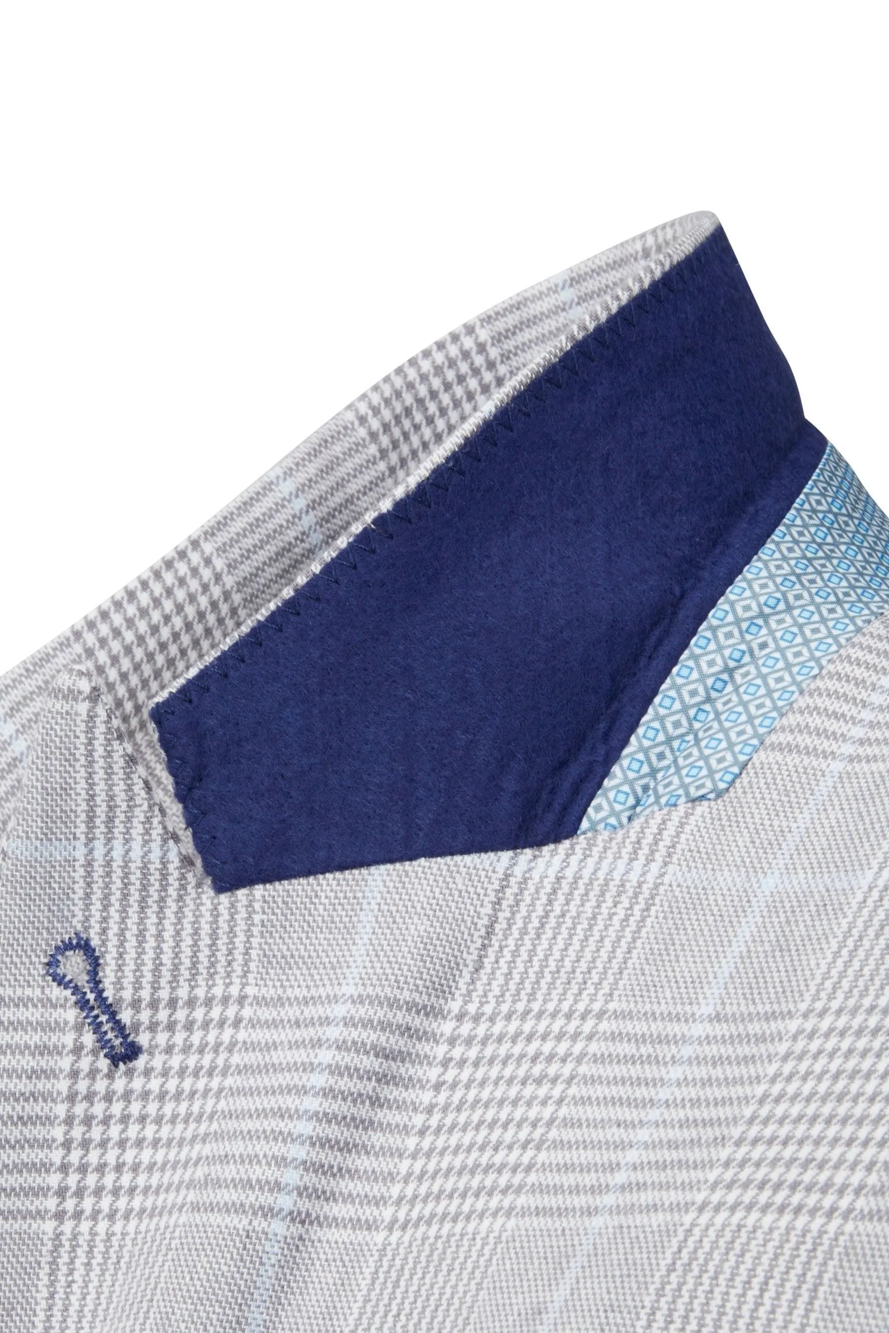 Skopes Vestibilità sartoriale - Grayson - Blend A quadri Giacca in lino