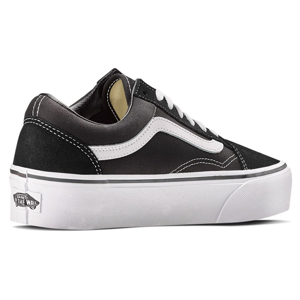 Sneakers donna con platform Nero