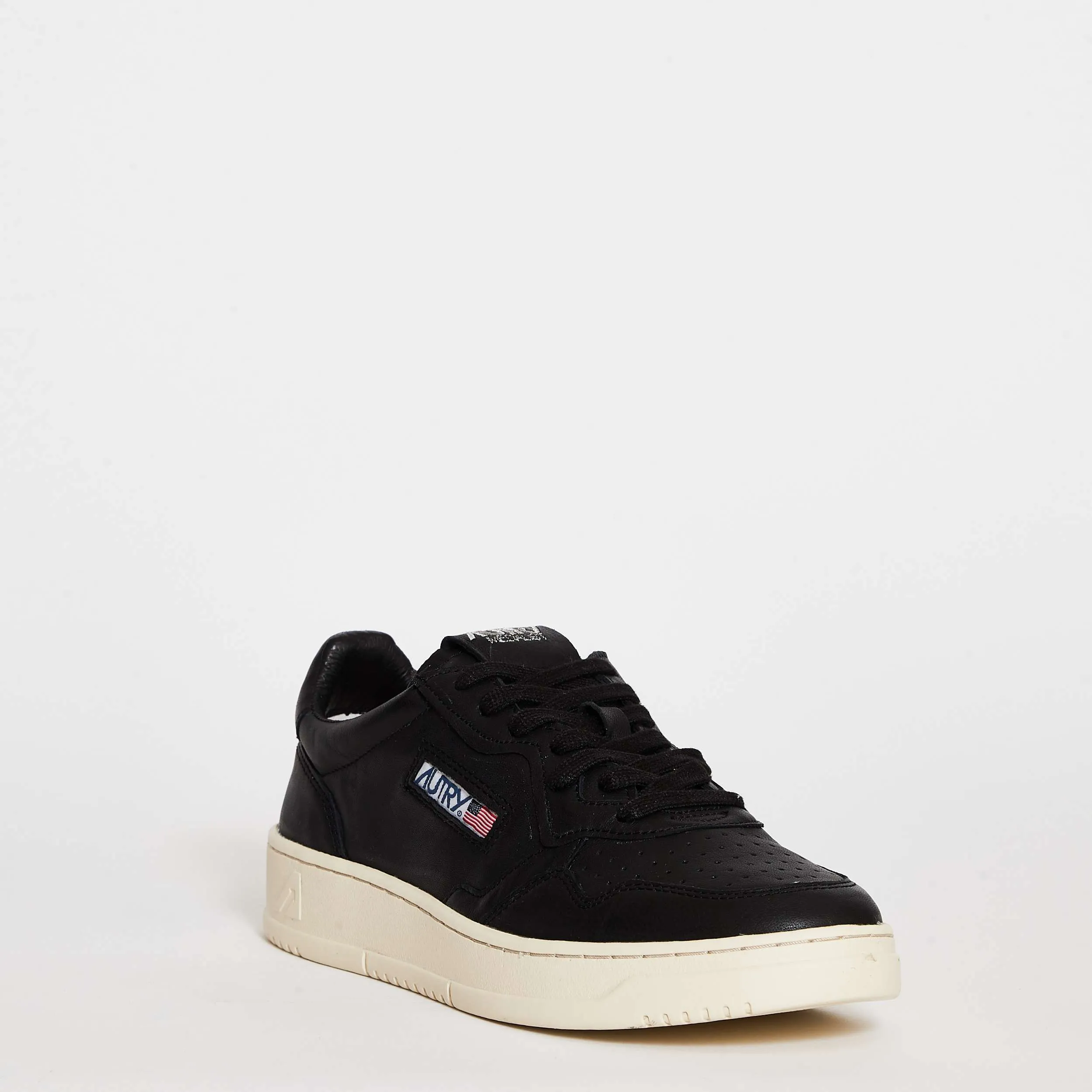 Sneakers Medalist Low In Pelle Di Capra Nero