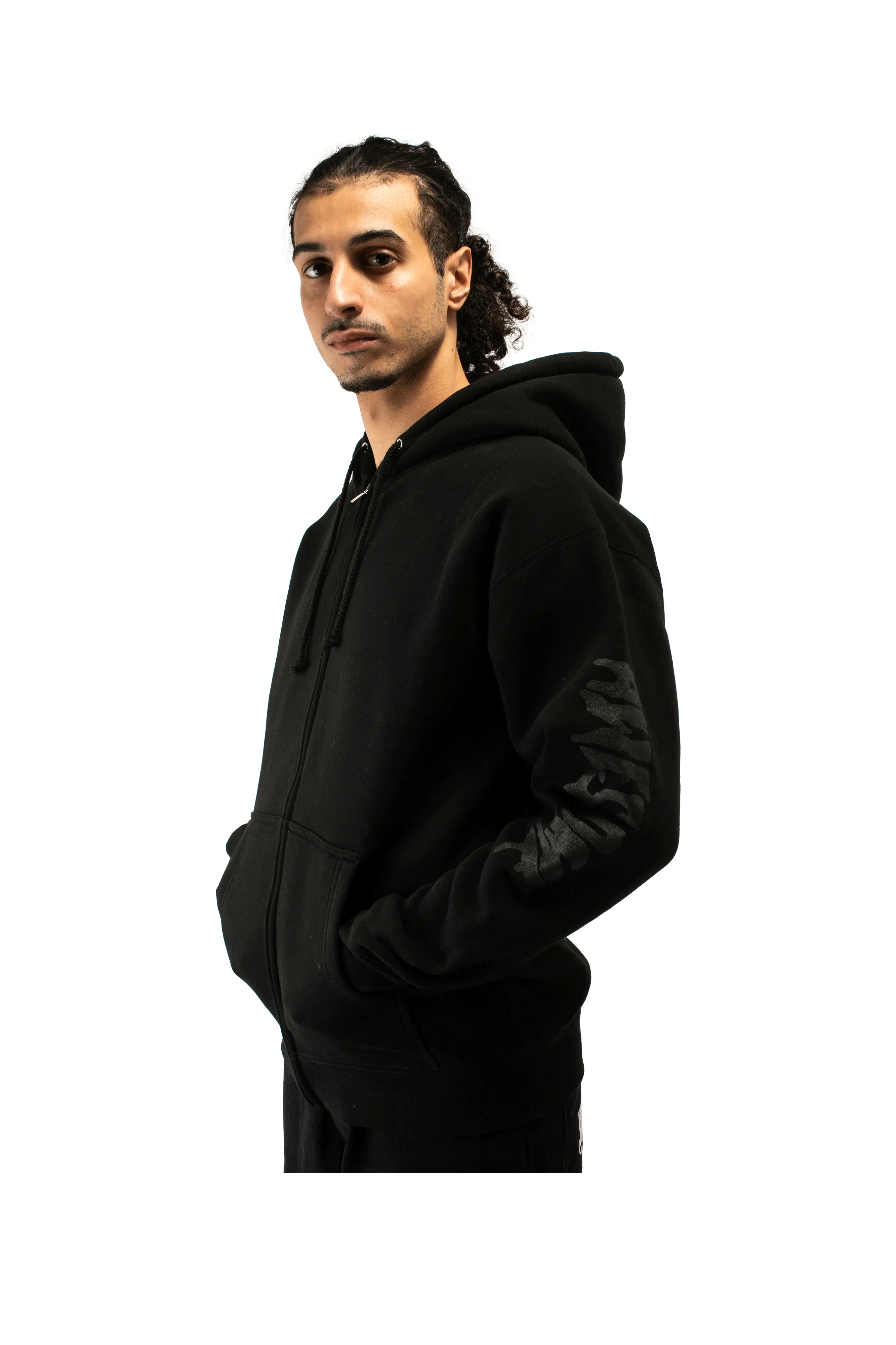 Stamp Zip Up Hoodie