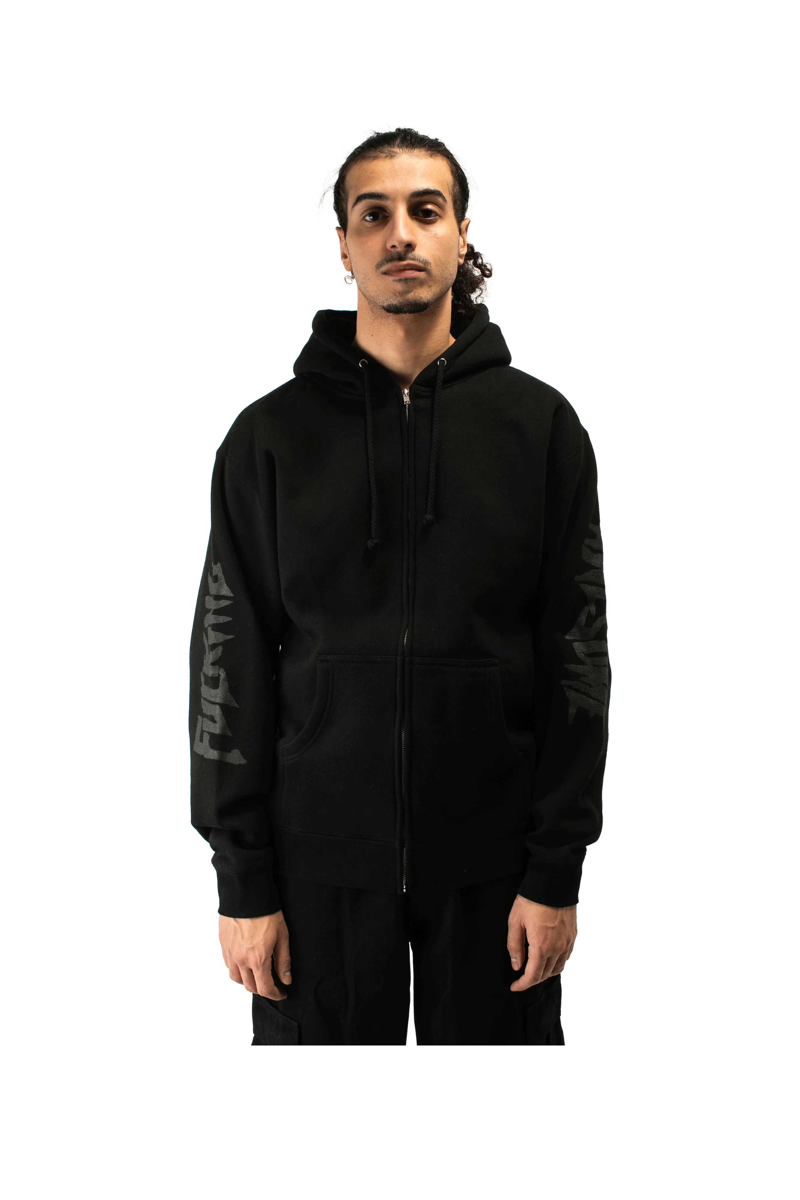 Stamp Zip Up Hoodie