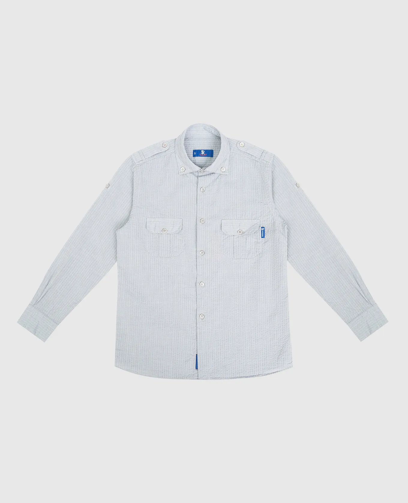 Stefano Ricci Maglietta grigia effetto mietitore per bambini YC002742L1669