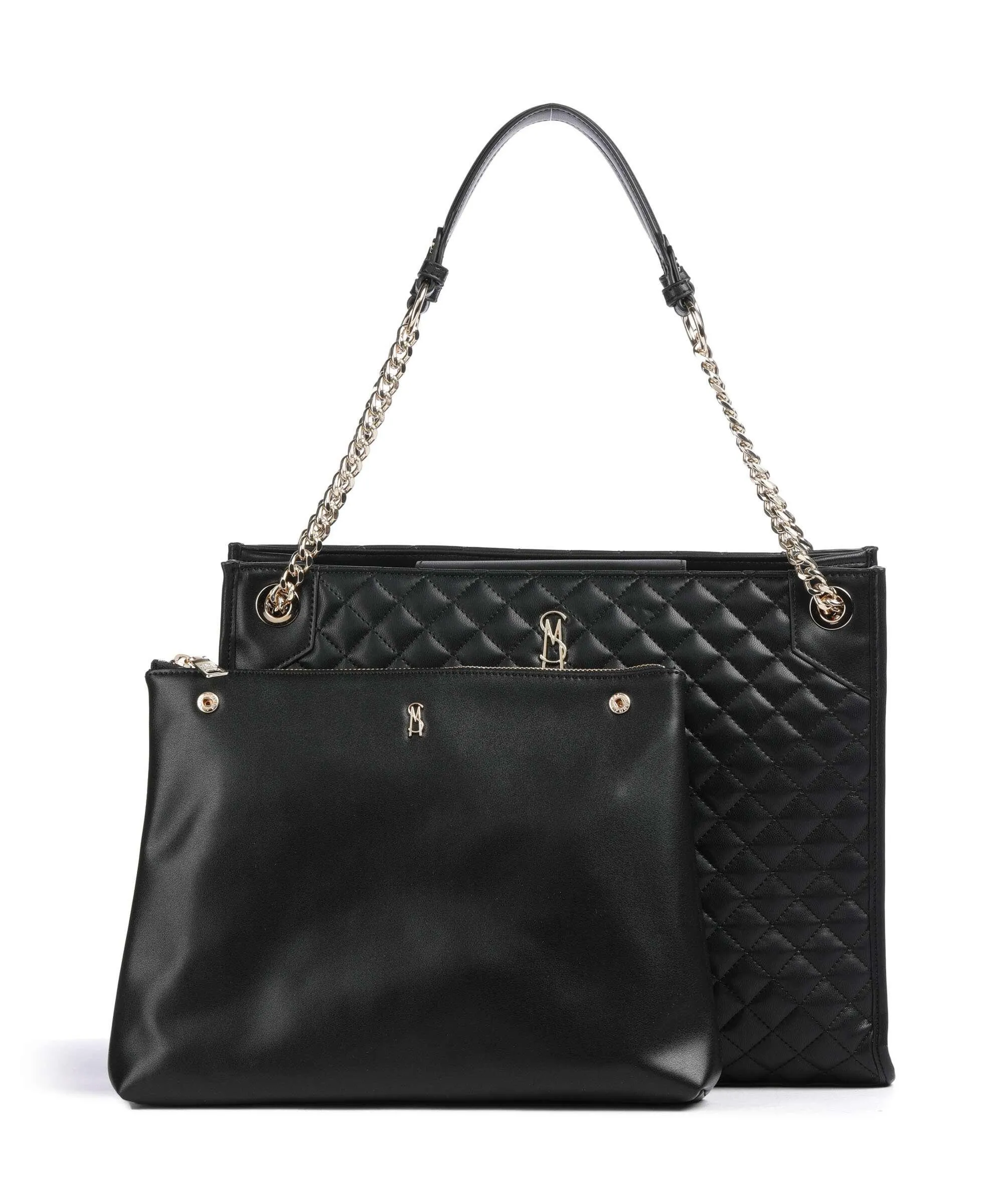  Steve Madden BACCENT Borsa shopper pelle sintetica nero  