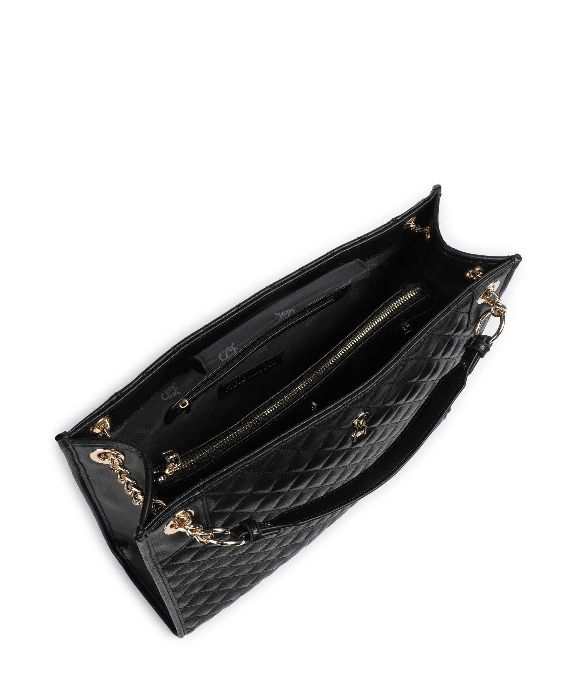  Steve Madden BACCENT Borsa shopper pelle sintetica nero  