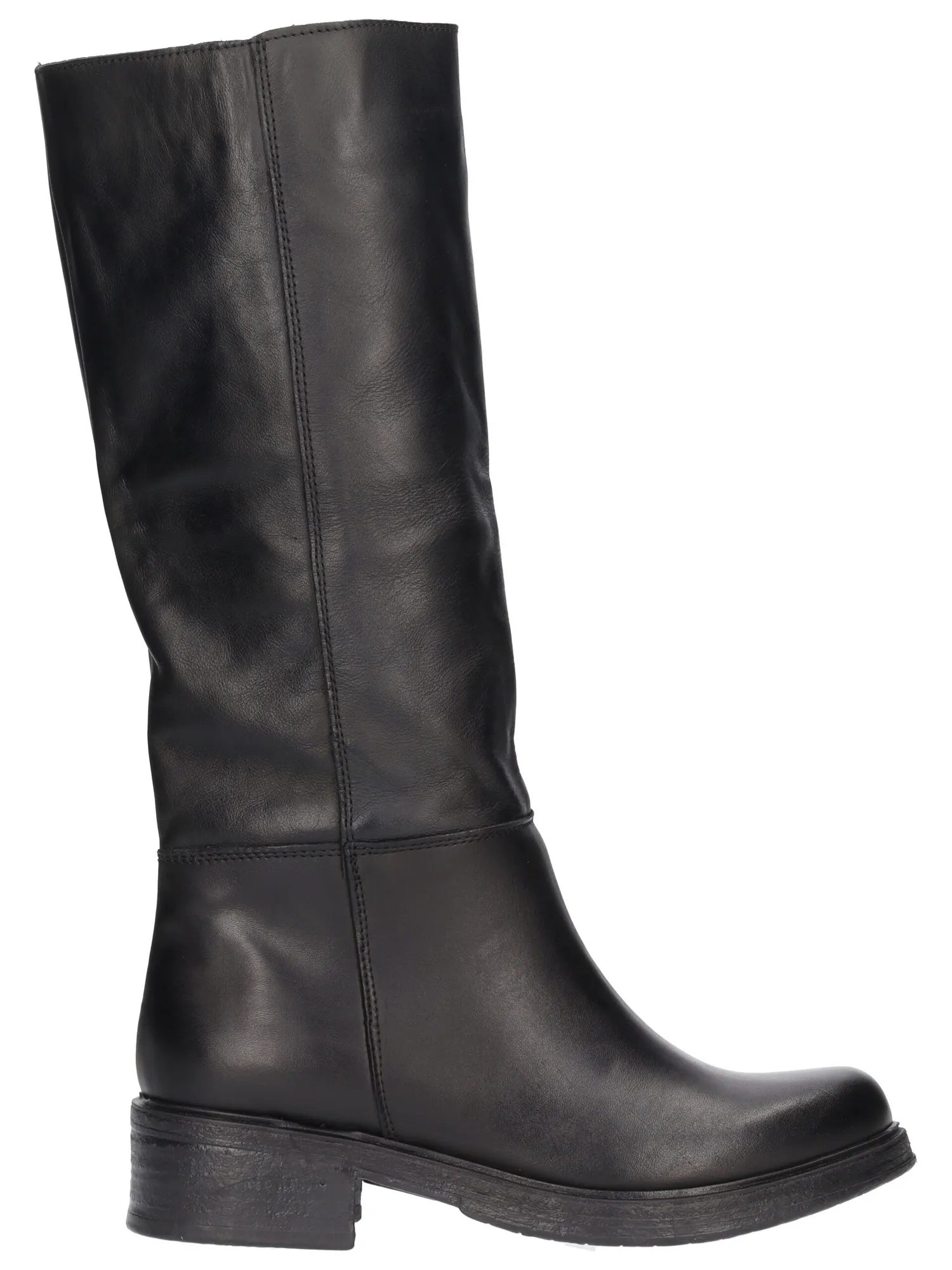 Stivale tacco basso Liviana da donna nero