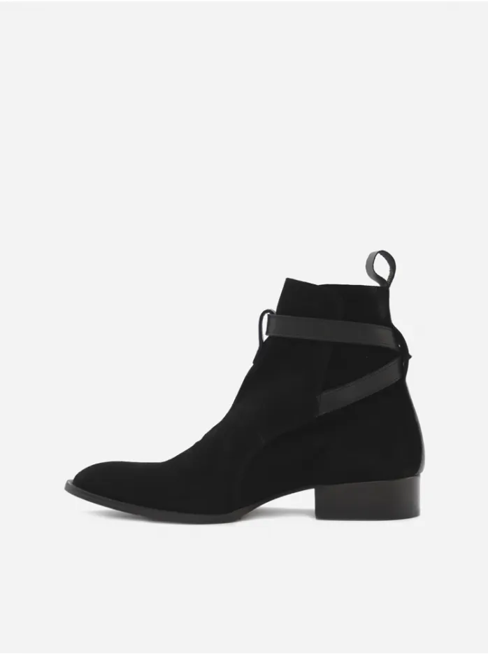STIVALETTI FLASH IN SUEDE