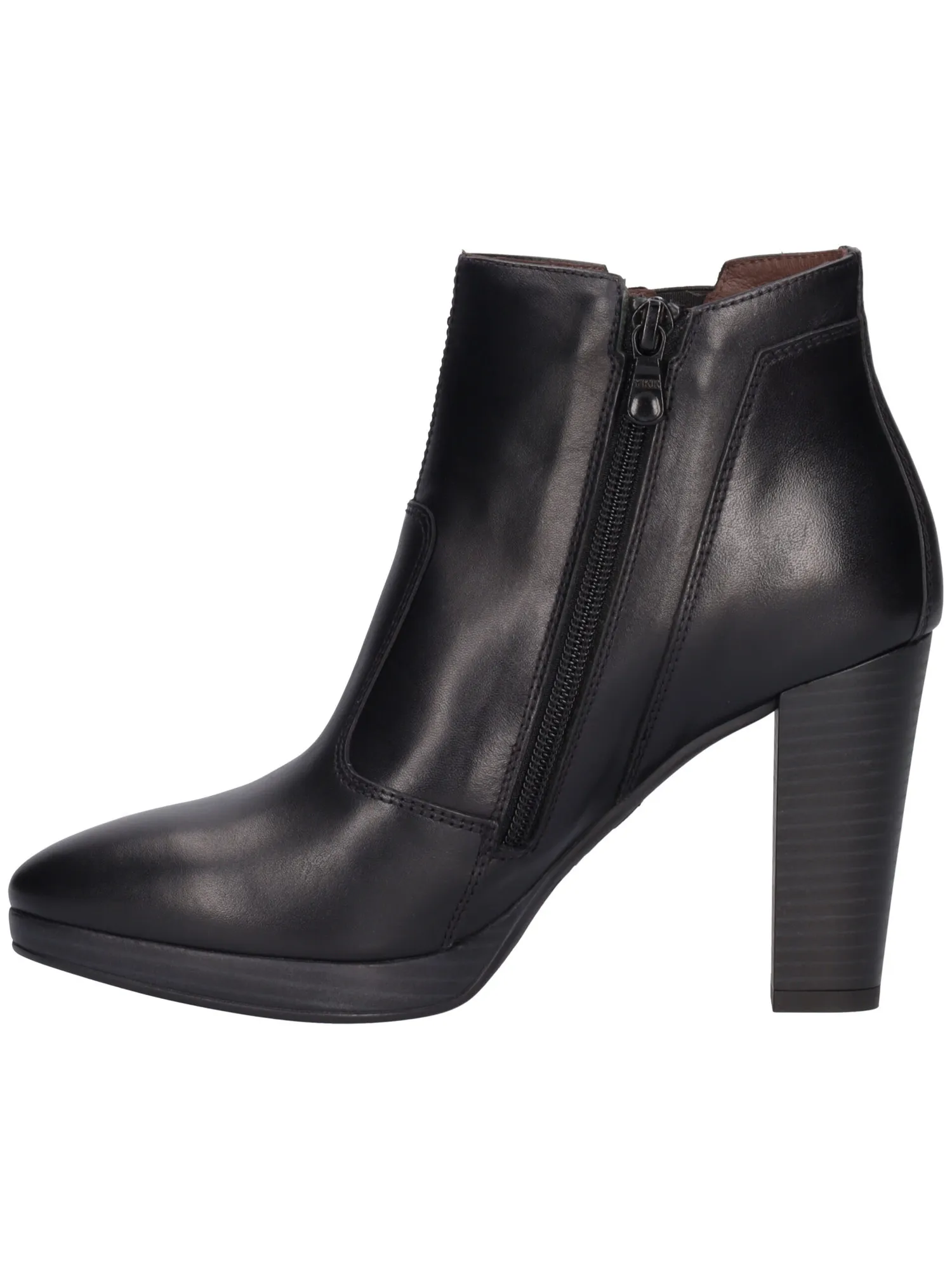 Stivaletto tacco largo Nero Giardini da donna nero