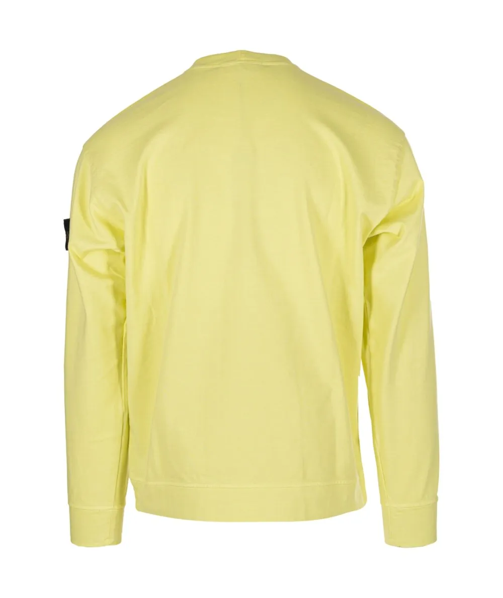 STONE ISLAND--Felpa girocollo in jersey