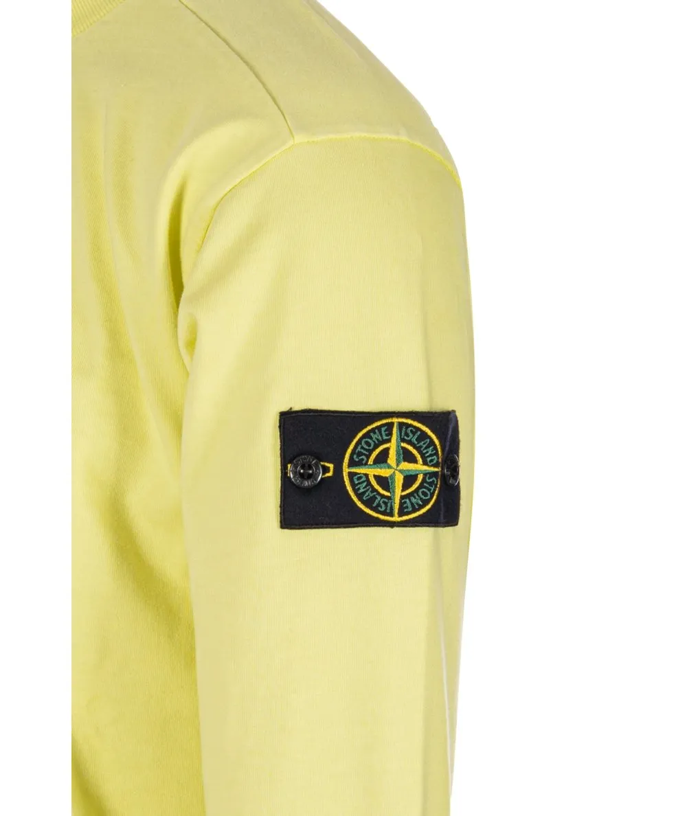 STONE ISLAND--Felpa girocollo in jersey