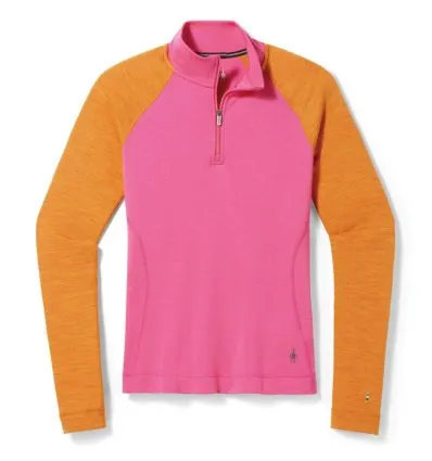 Strato base donna Smartwool Classic Thermal Merino Base Layer (Power pink)
