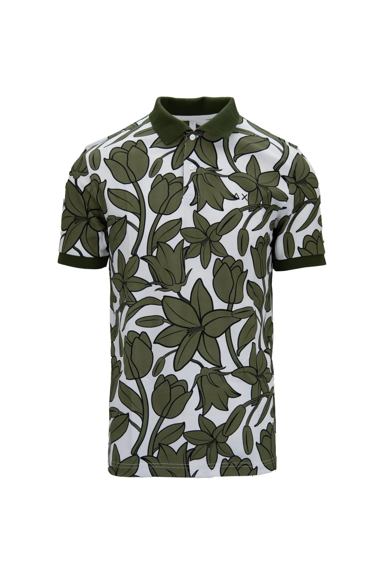 SUN68 A34131 Militare Polo