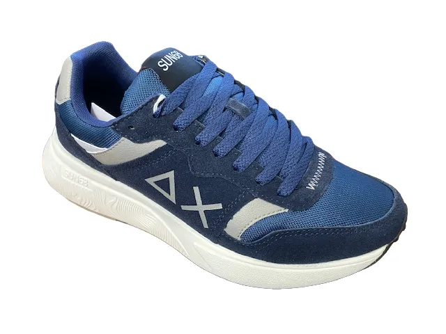 Sun68 Daddy men's sneakers Z42127 07 navy blue