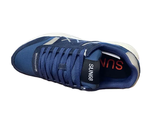 Sun68 Daddy men's sneakers Z42127 07 navy blue