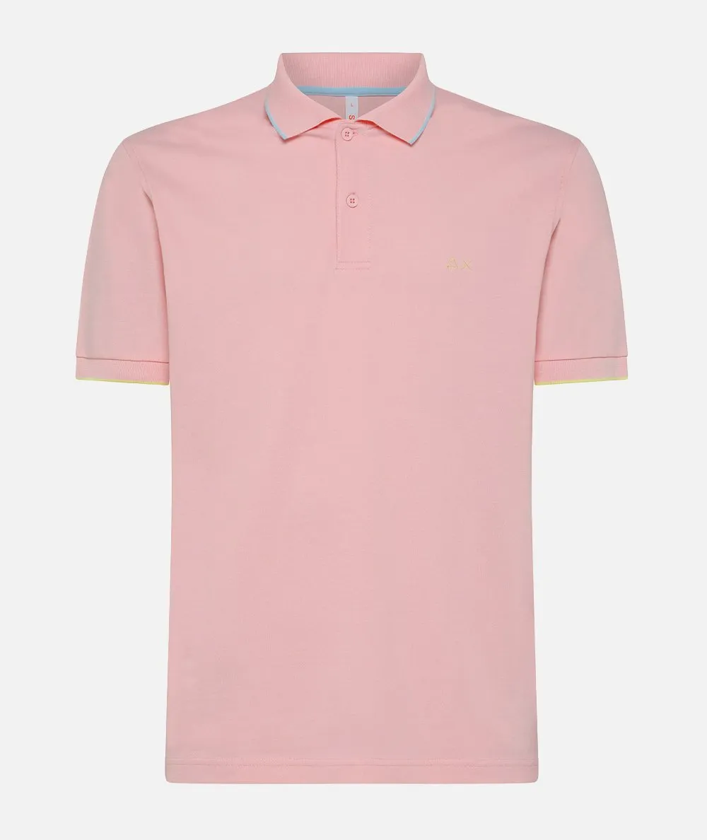 SUN68--Polo Small Stripe M/M