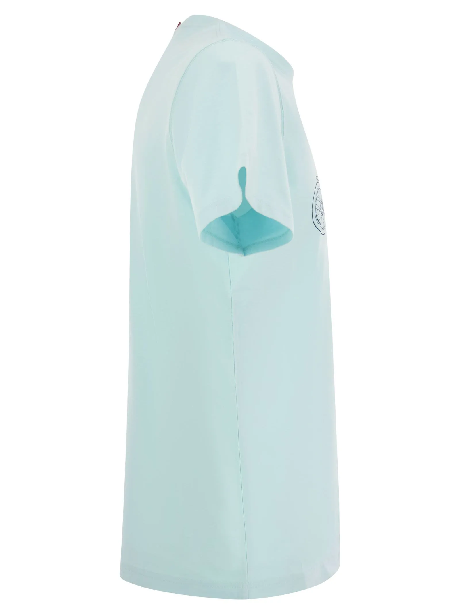 T-shirt CIAO con ricamo sul taschino