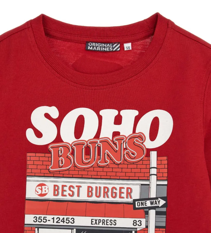 --T-shirt in cotone-
