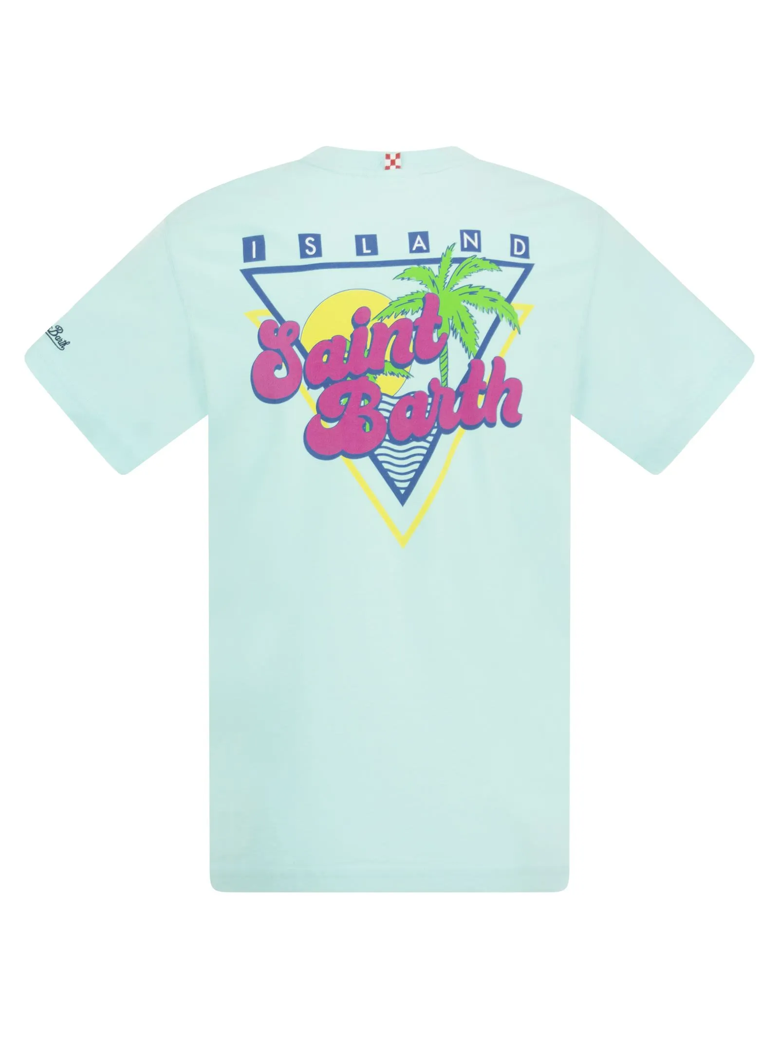 T-shirt in cotone con stampa SB SUMMER