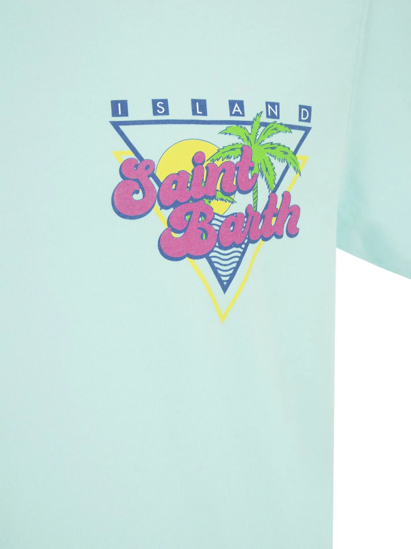 T-shirt in cotone con stampa SB SUMMER