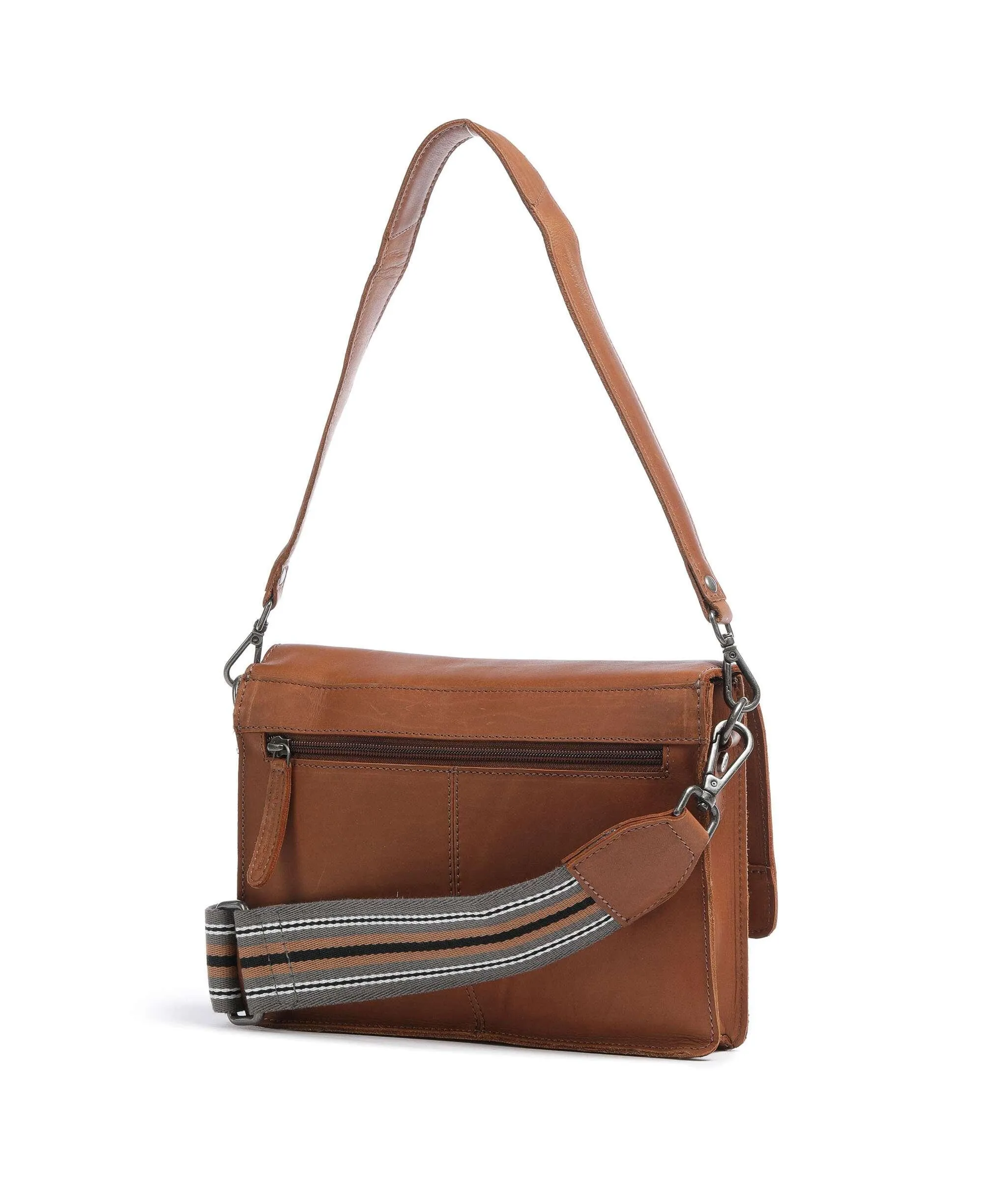  The Chesterfield Brand Cow Wax Pull Up Aviles Borsa a spalla pelle di vacchetta pull-up cognac  