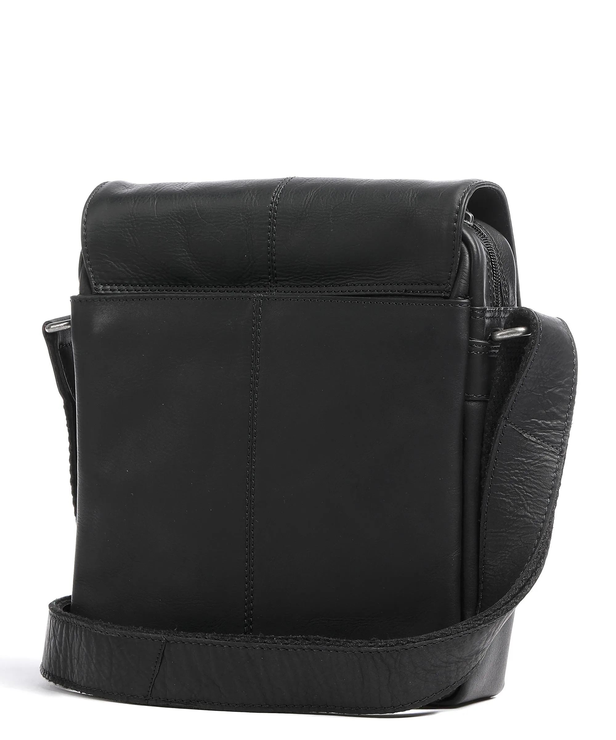  The Chesterfield Brand Remy Borsa a tracolla pelle di vacchetta pull-up nero  