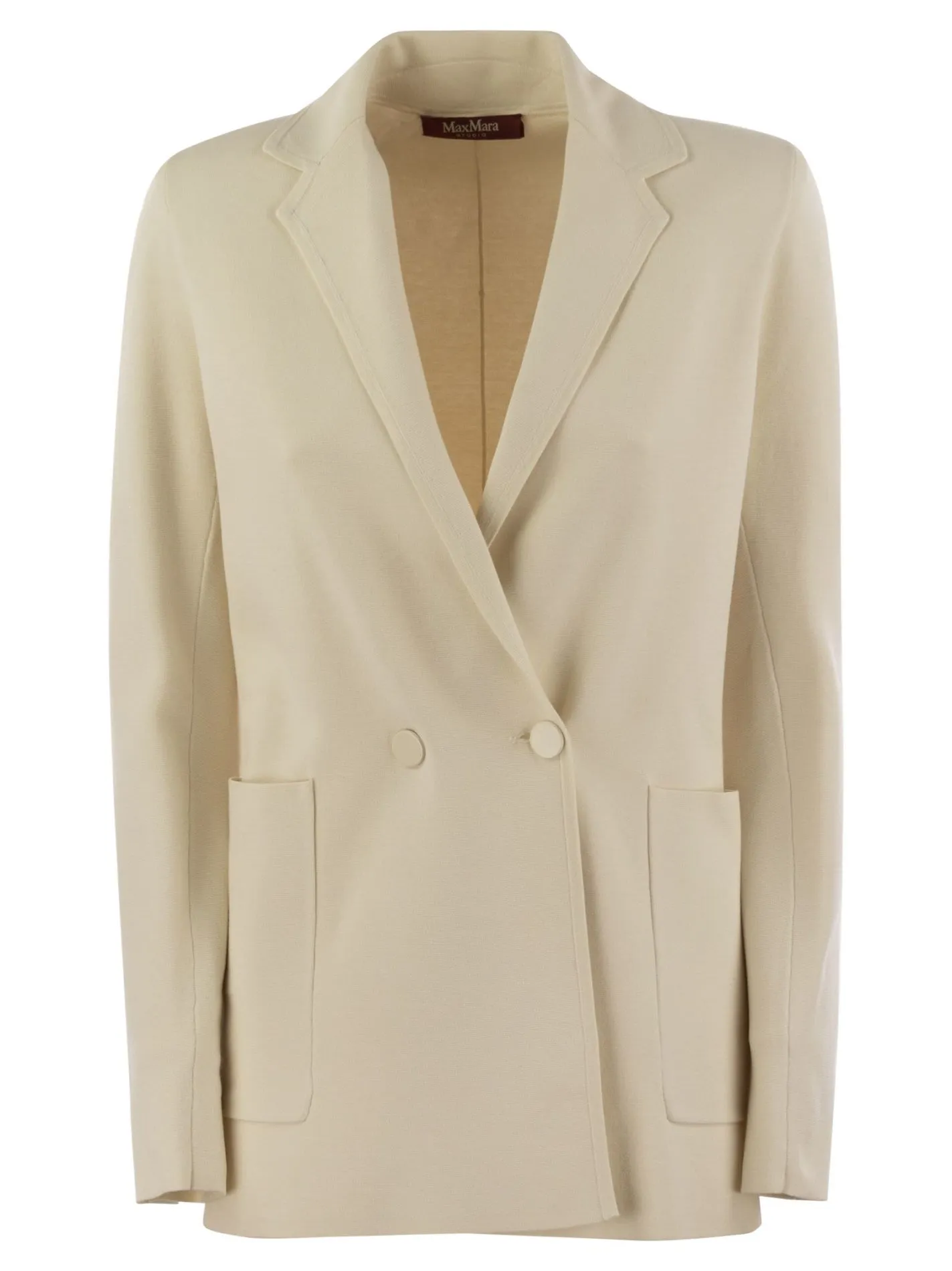 TITANIA – Viscose blend double-breasted blazer