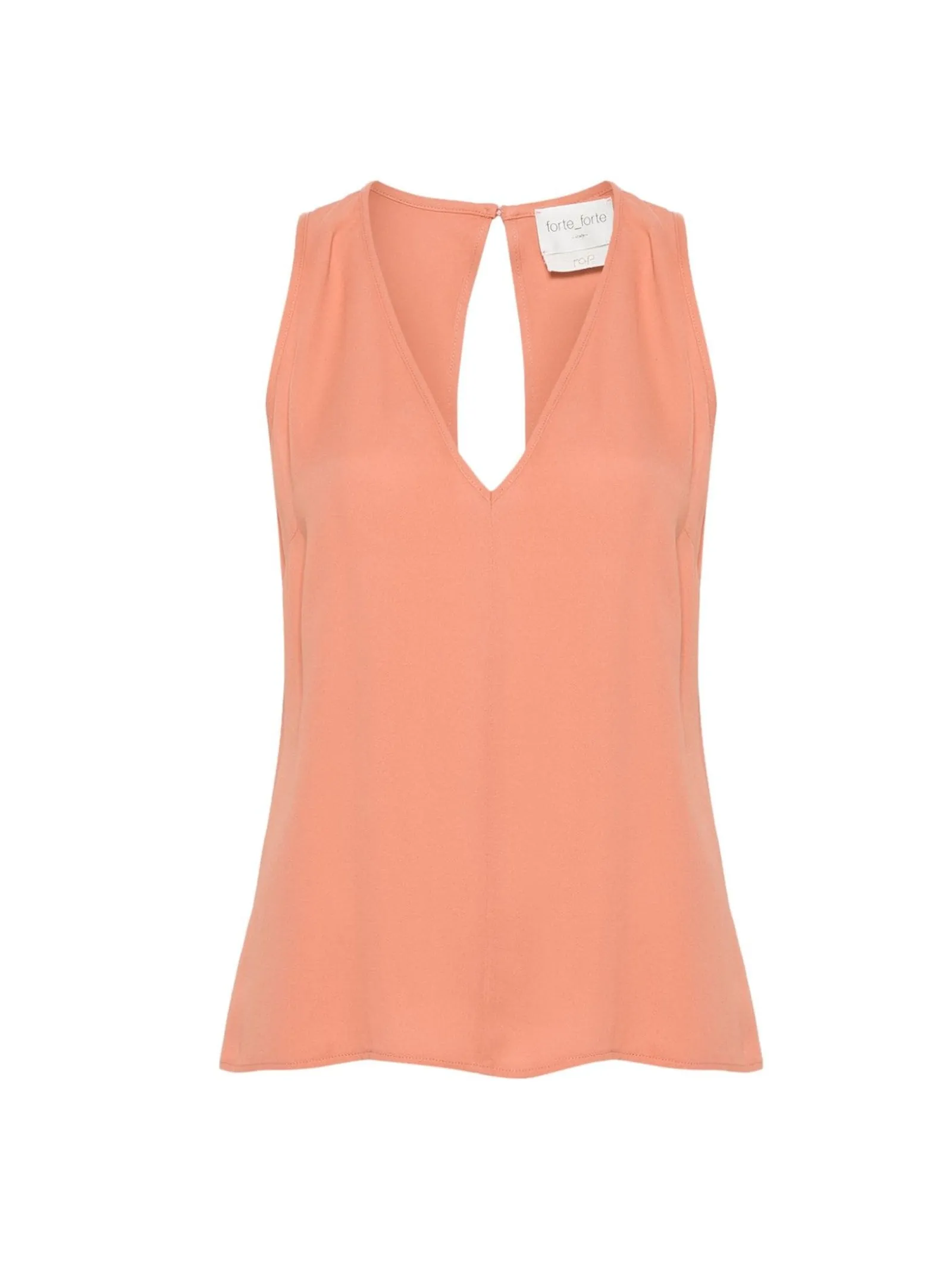 TOP SCOLLO A V FORTE_FORTE  DONNA 12058MYTOP2042