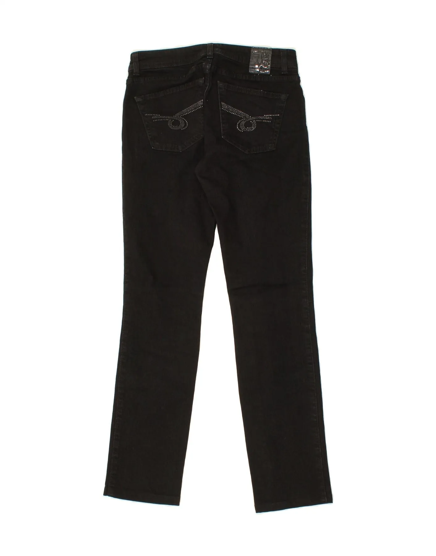 TRUSSARDI Womens Skinny Jeans W26 L26 Black Cotton