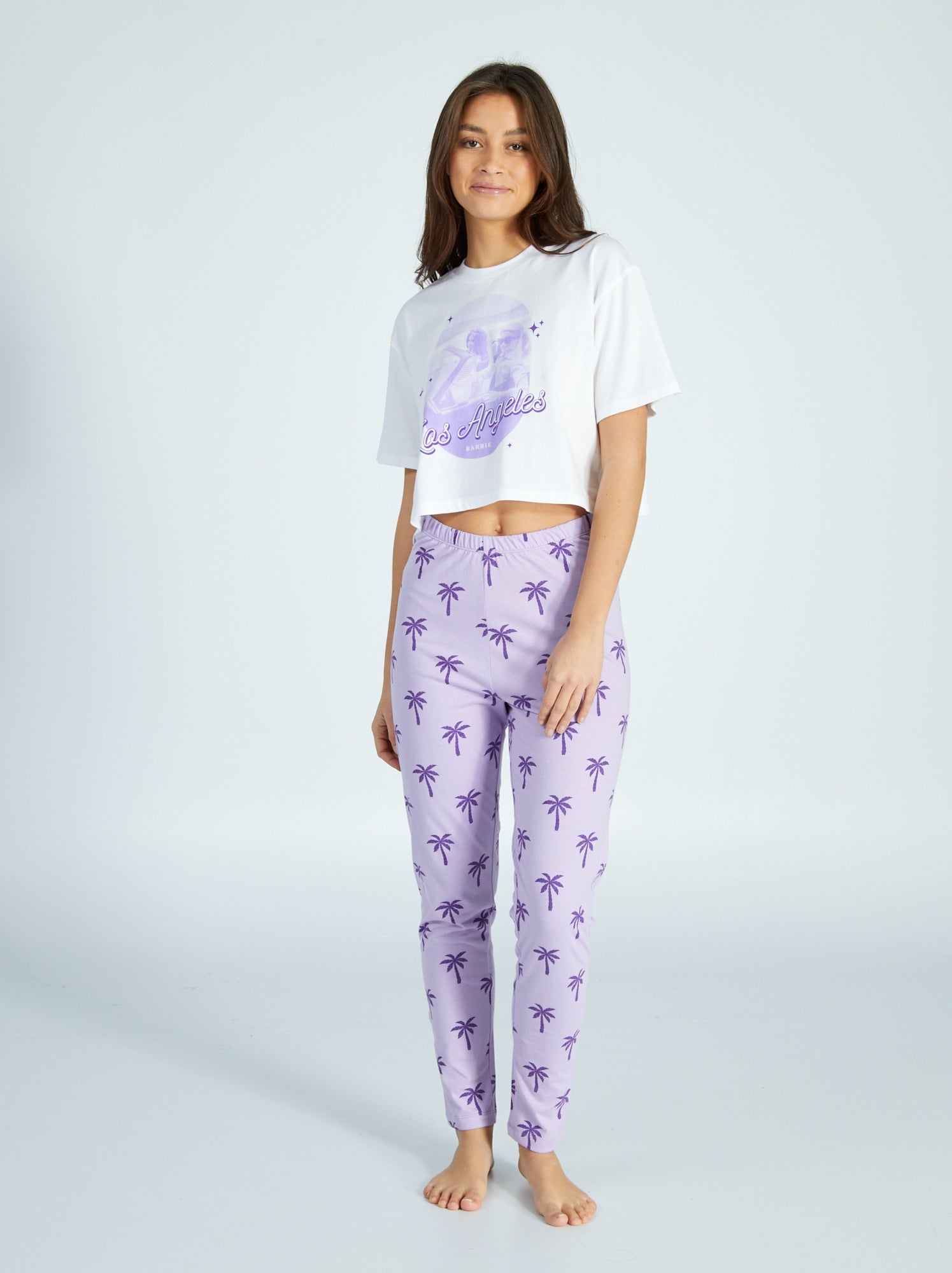 Tutina 'Barbie' - 2 pezzi - VIOLA