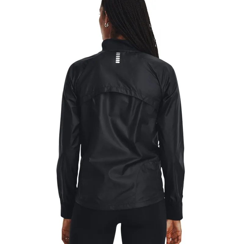Under Armour Giacca Running Storm Insulate Nero Reflective Donna