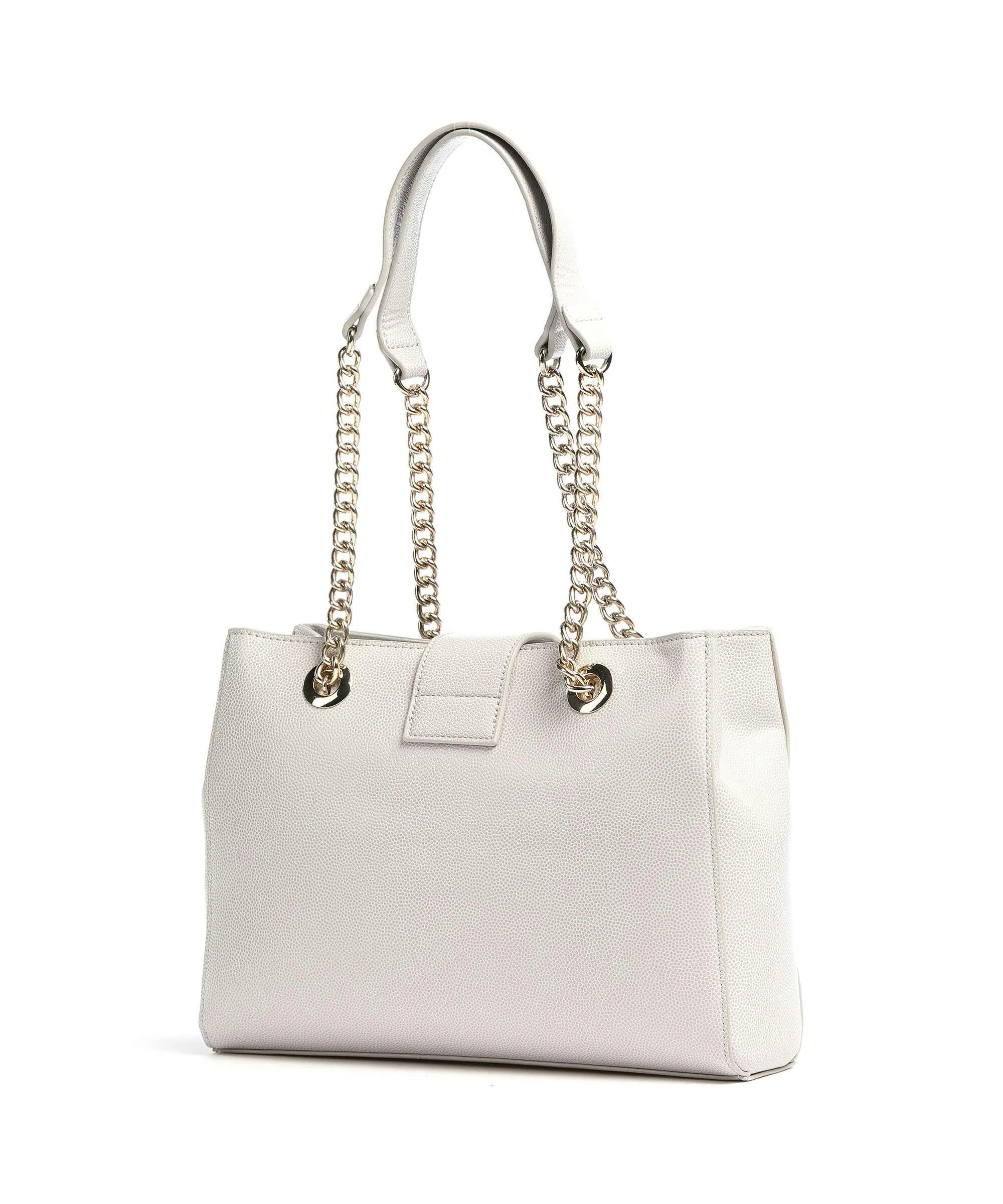  Valentino Bags Divina Borsa shopper pelle sintetica grigio chiaro  