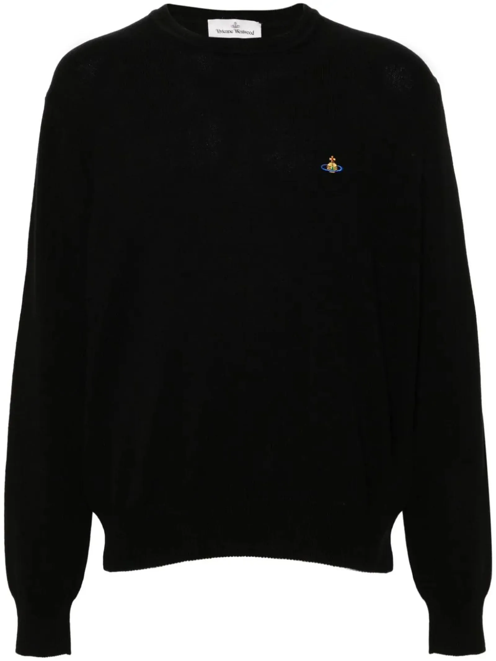 VIVIENNE WESTWOOD Abbigliamento,Maglieria Maglione Alex in misto cotone biologico nero 