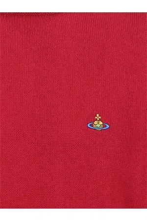 VIVIENNE WESTWOOD Abbigliamento,Maglieria Maglione Alex in misto cotone biologico rosso 