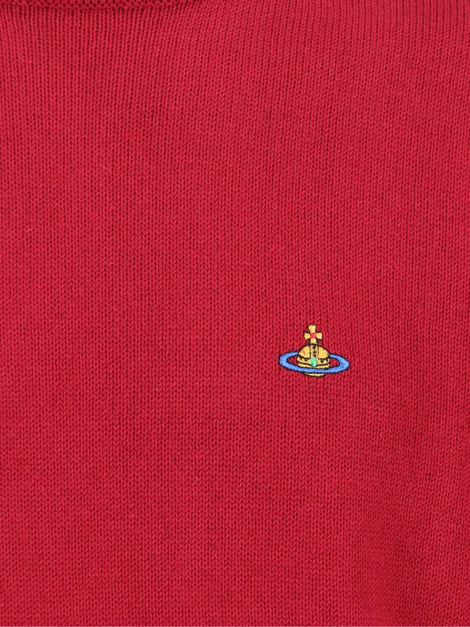 VIVIENNE WESTWOOD Abbigliamento,Maglieria Maglione Alex in misto cotone biologico rosso 