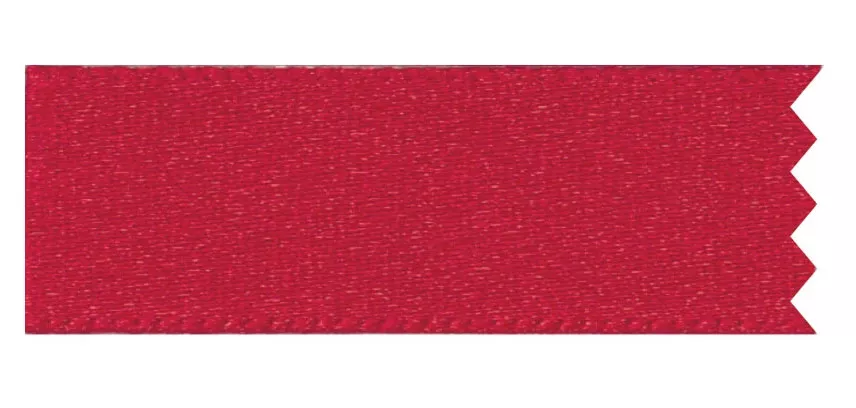 Volant per torta di raso rosso 1m