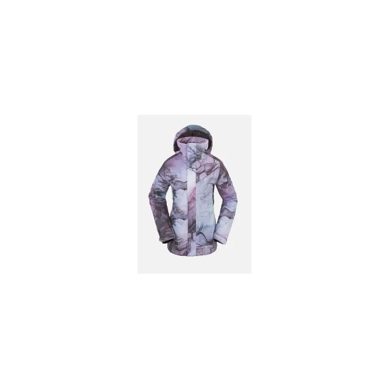 Volcom Gli Westland Ins Jkt Glac Ink Giacca Variegata Azz/Lilla Donna