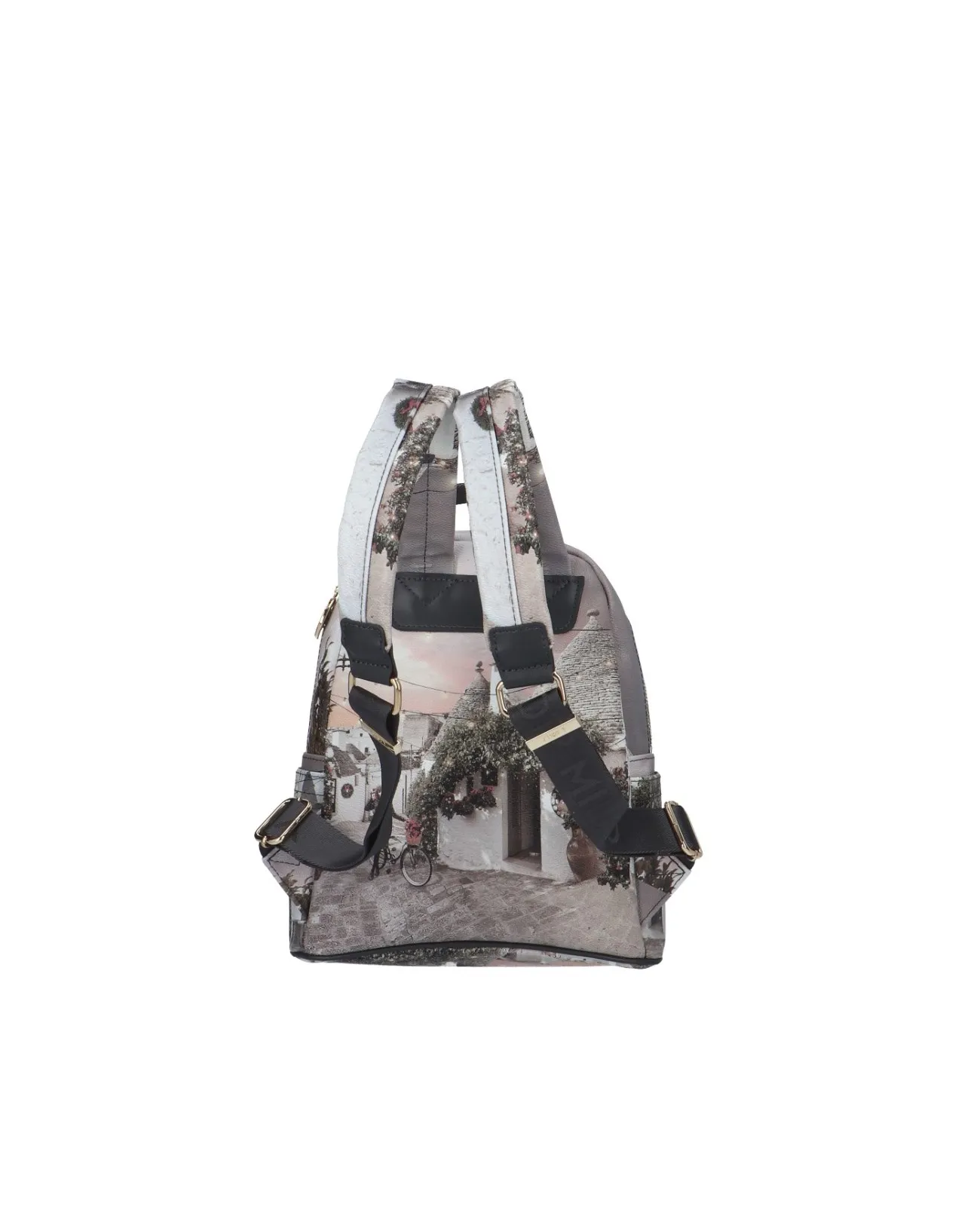 Ynot - Zaino donna in ecopelle con tasca esterna medio Yesbag | Studioarch.com
